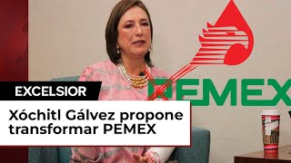 El plan de Xóchitl Gálvez para transformar a PEMEX en Emex [upl. by Aihseyn]