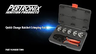 PerTronix Quick Change Crimping Ratchet Tool [upl. by Dosia972]