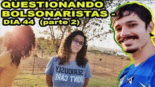 Questionei bolsonaristas no Alvorada acerca do Bolsonaro junto ao pior da política  dia 44 pt 2 [upl. by Assin741]