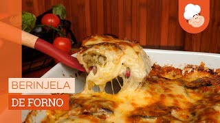 Berinjela ao forno — Receitas TudoGostoso [upl. by Aicilec760]