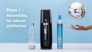 Appareil à eau pétillante FIZZI One Touch de SodaStream [upl. by Introk]