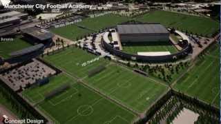 City Football Academy Flythrough [upl. by Ahsiekrats]