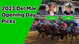 2023 Del Mar Opening Day Picks and Preview delmarpicks openingday2023 [upl. by Llerref450]