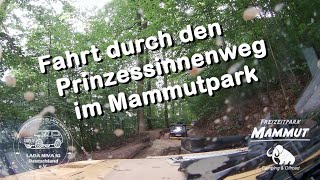 Kleine KolonnenFahrt durch den Prinzessinnenweg im Mammutpark [upl. by Noyar]