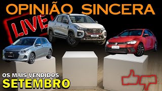 Carros mais vendidos Setembro de 2023 Surpresas mais uma vez Você pergunta a gente responde [upl. by Alletse]