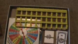 Vintage 1975 Milton Bradley Wheel of Fortune Board Game Review [upl. by Nadiya]