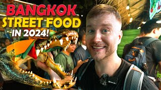 THAI Street Food in 2024  Kaset Fair BANGKOK  Exciting Food Tour in Thailand [upl. by Gibby]