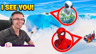 SpiderMan HIDE AND SEEK in Fortnite [upl. by Readus269]