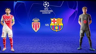 Barcelona vs Monaco Champions league بث مباشر [upl. by Ahsiatal]