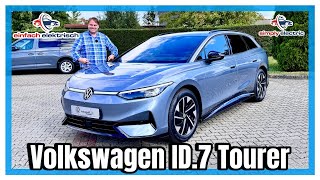 Review VW ID7 Tourer was kann Volkswagens neuer Kombi⁉️ [upl. by Audris27]