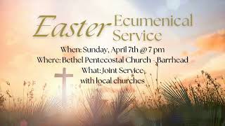 Barrhead Ministerial Easter Ecumenical Service \ Sunday April 7th 2024 [upl. by Barthol]