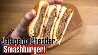 JALAPENO Cheddar SMASHBURGER [upl. by Lachlan]