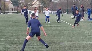 AS ERMONT U12B vs SANNOIS match de coupe 12032022 [upl. by Leon]