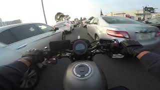 Honda Rebel 500  Pure Exhaust Sound POV 3 [upl. by Lledyl420]