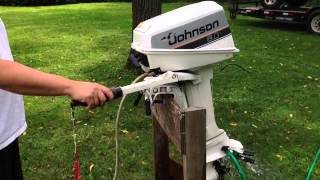 8HP Johnson Outboard Motor For Sale [upl. by Daniel]