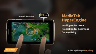 MediaTek HyperEngine  Intelligent Network Prediction for Seamless Connectivity [upl. by Airdnola592]