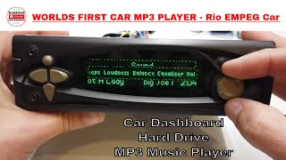 DuBEnG Worlds FIRST CAR MP3 Player  RIO EMPEG CAR Designed amp made in UK  Teardown amp Interviews [upl. by Enitsrik]