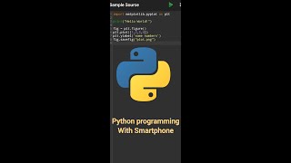 Python Programing with Smartphone [upl. by Apeed]