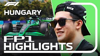 FP1 Highlights  2024 Hungarian Grand Prix [upl. by Assiruam]