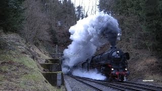 DampfSpektakel auf der Schwarzwaldbahn German steamtrain action [upl. by Notlrak]