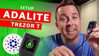 Setup ADALite Wallet for Cardano ADA on Trezor Model T [upl. by Gayner684]