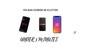 Splash screen in flutter 2024 with source code [upl. by Htiffirg]