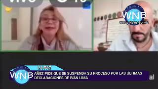 AÑEZ PIDE QUE SE SUSPENDA SU PROCESO POR LAS ÚLTIMAS DECLARACIONES DE IVÁN LIMA [upl. by Ojeibbob761]