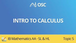 Introduction to calculus IB Maths AA SLHL [upl. by Onaireves]