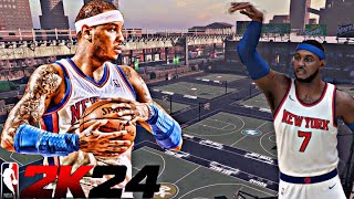 NEW PRIME CARMELO ANTHONY BUILD NBA2K24 MUST SEE💥 [upl. by Claire]