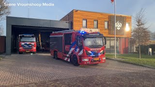 4K brandweer met spoed naar een tilassistentie in Westerhaar [upl. by Velleman]