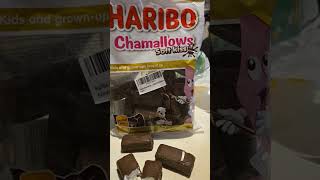 HARIBO CHAMALLOWS SOFT KISS EXTRA haribo marshmallow chocolate shorts [upl. by Atnas]