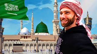 100 Hours in Medina Saudi Arabian Food Tour Full Documentary American In The Prophets Tomb [upl. by Amhsirak257]