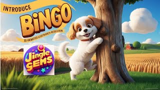 Bingo  jinglegems Nursery Rhymes amp Kids Songs [upl. by Ahsinam249]