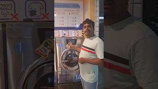 Coin Operated Washing Machine EasyLaundry BudgetTravel SelfServiceLaundry TravelTips pattaya [upl. by Durno]