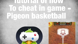 Tutorial How To Cheat In Game Pigeon Basketball😱😱 iOS 10 iMessaging Gaming [upl. by Esserac544]