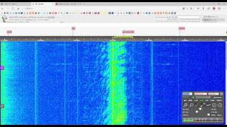 Japanese Navy Slot Machine Enigma XSL Station in Ichihara QPSK 1500bd 7 30 17 [upl. by Sethrida]