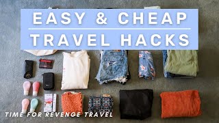 ✈️ 10 EASY AND CHEAP TRAVEL HACKS amp TIPS  Summer 2022 ✈️ [upl. by Attenej]