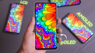 pOLED Vs AMOLED Vs OLED Display The Best Display WAR [upl. by Hahseram]