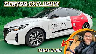 SENTRA EXCLUSIVE PREMIUM 2025  Test Drive Completo Consumo Desempenho 0 a 100 [upl. by Jenesia]