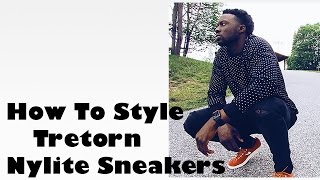 FallWinter Look Book 2015  How to style Tretorn Nylite Canvas Sneakers  Mens Fashion [upl. by Olbap]