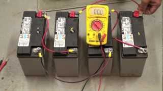 Wiring Batteries in Series and Parallelm4v [upl. by Edholm]