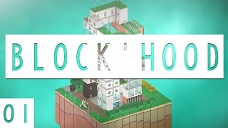 Blockhood Gameplay  01  Design and Build City Blocks  Lets Play [upl. by Adlesirg]