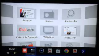 Test du décodeur TV SFR Google Android [upl. by Kiri]