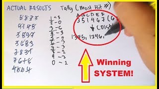 Winning Pick 4 Lottery  My Best Strategy System to win Everytime [upl. by Yekcir84]