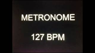 METRONOME 127 BPM [upl. by Tyika857]