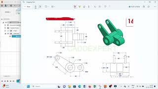 Fusion 360 Practice Exercise 9a  Mirror Command Tangent Constraint [upl. by Christopher]