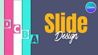 Animated Canva Slide Design Tutorial [upl. by Enerak179]