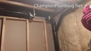 Leaking Drain Pipe ABS repair [upl. by Mall]