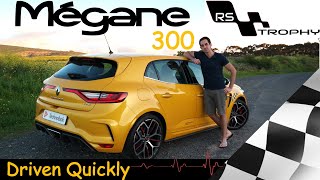 Renault Megane RS300 Trophy 1 of just 7 in SA 2020 Driven Quickly  Its POWER [upl. by Enilrac]