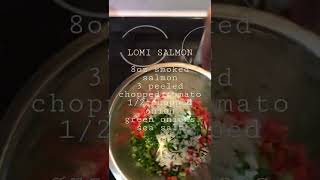 Easy Lomi Salmon Recipe [upl. by Enoj]